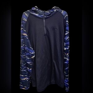 Men's Navy Camo Hoodie